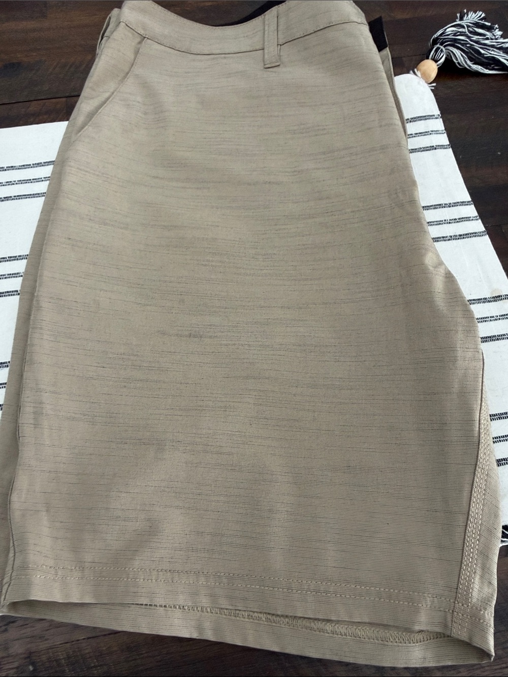 Salty Crew Khaki Flat-Front Performance Shorts - Picture 9 of 9